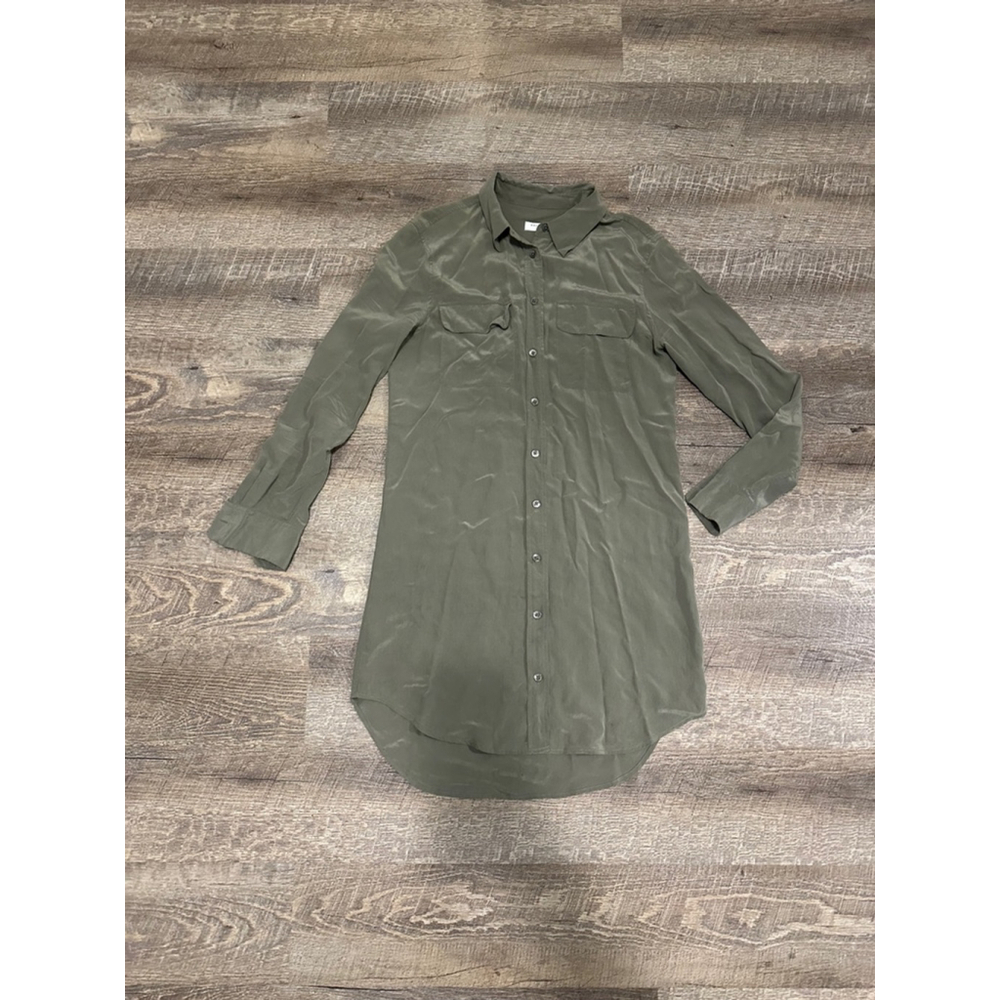 Equipment Silk Shirt Dress